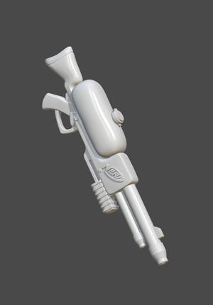 Water pistol rifle