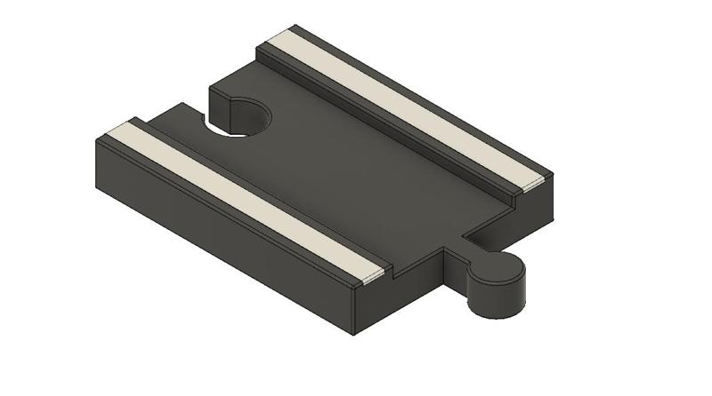 Brio Compatible "A3" Straight Single Lane Car Track - MMU