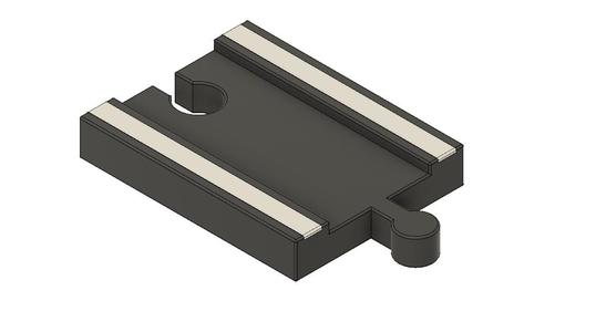 Brio Compatible "A3" Straight Single Lane Car Track - MMU