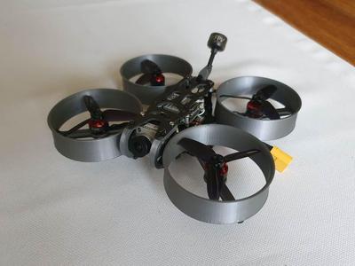 Viswhoop optimization kit (propeller guards, VTX antenna mount, Caddx Vista mount)