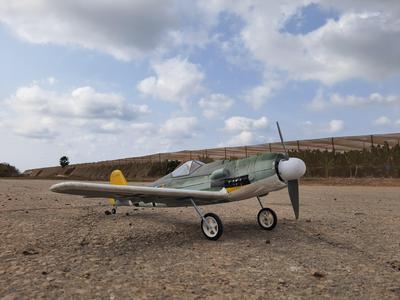 3d printed spinner for rc fw-190 D-9