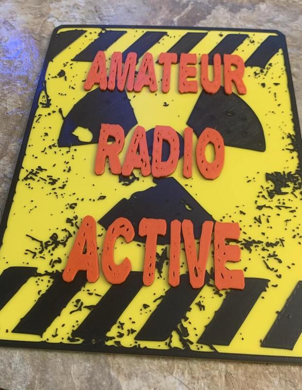 Amateur Radio Active Sign