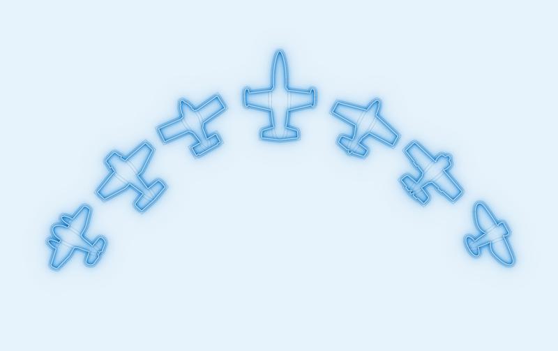 Czech airplanes cookie cutters