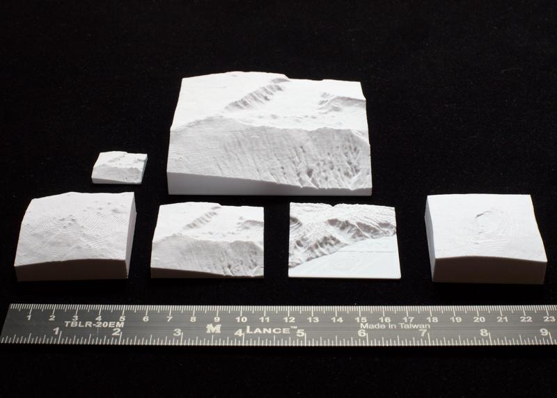 Kea, Loa, Haleakala, Napali 3D Maps