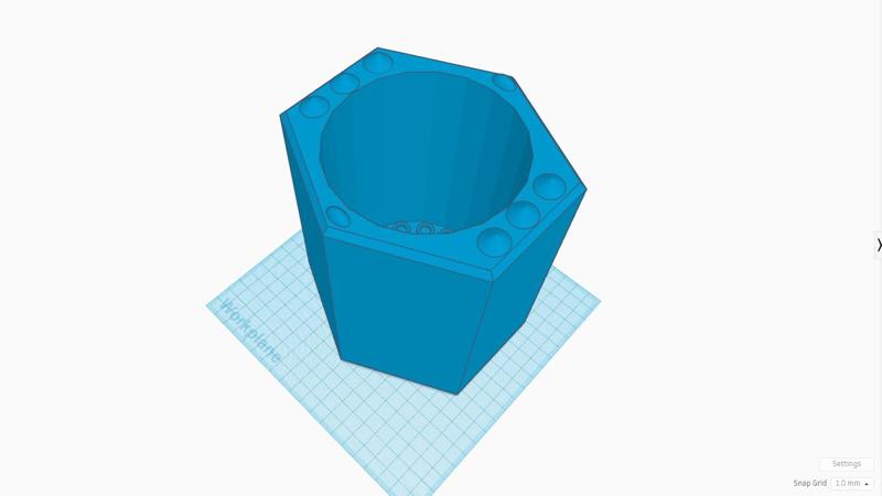 Textured/Weird Pencil holder (Universal)