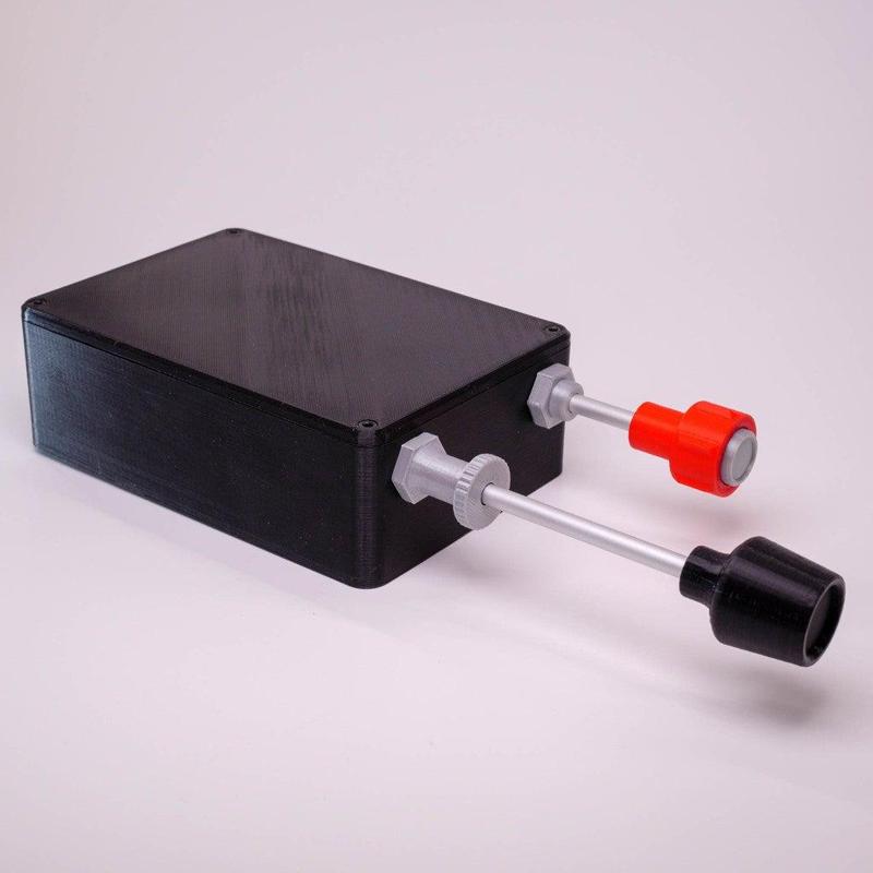 Throttle & mixture for flight sim