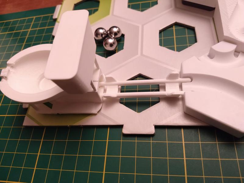 Short rails specially made for the GraviFlush