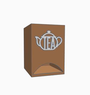 Tea Orgaizer with wall mount