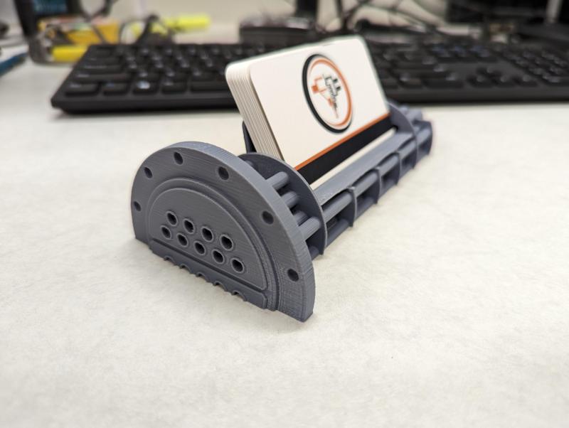 Heat Exchanger Bundle Business Card Holder