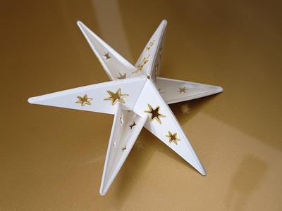 Foldable 6 point Star
