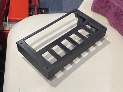 Faceplate for Kenwood KMM-BT332U in a 2003 Toyota MR2 Spyder