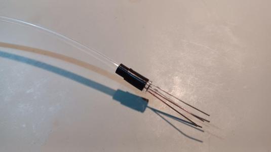 Light pipe (3mm) mount for 5mm LED
