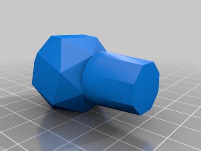Snub Cube Wine Stopper