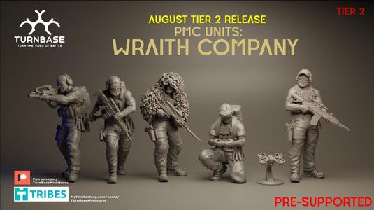 Turnbase Miniatures: Wraith Company