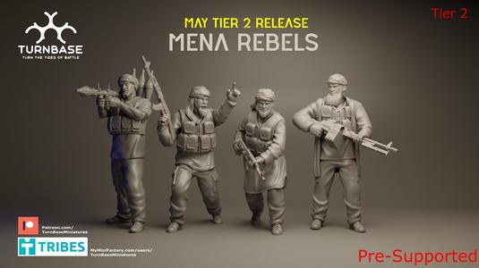 TurnBase Miniatures: Wargames- Mena Rebels