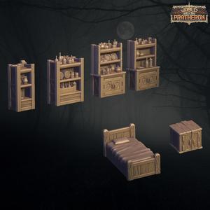 The Creepy Village - Interior Furniture