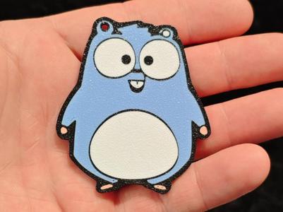 Grizzy and the lemmings - keychain
