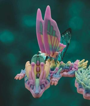 Winged Butterfly Dragon