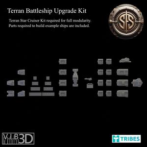 Terran Battleship Upgrade Pack