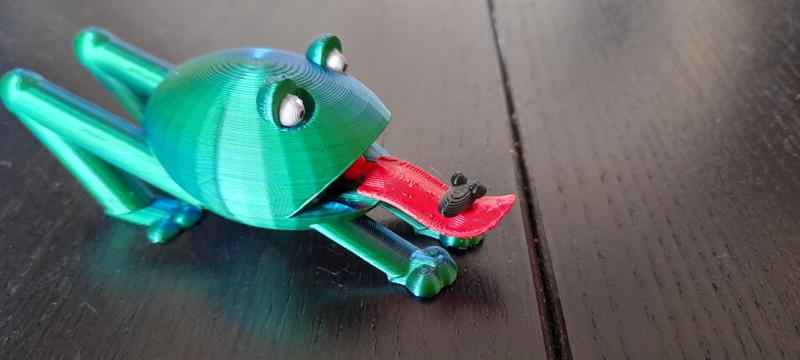 frog whit fly