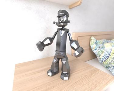 popeye Lowpoly