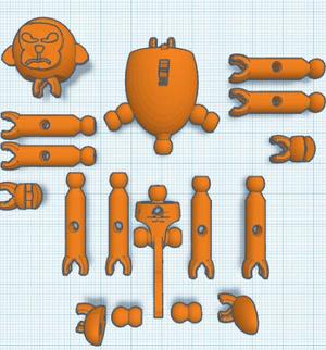 monkey action figure