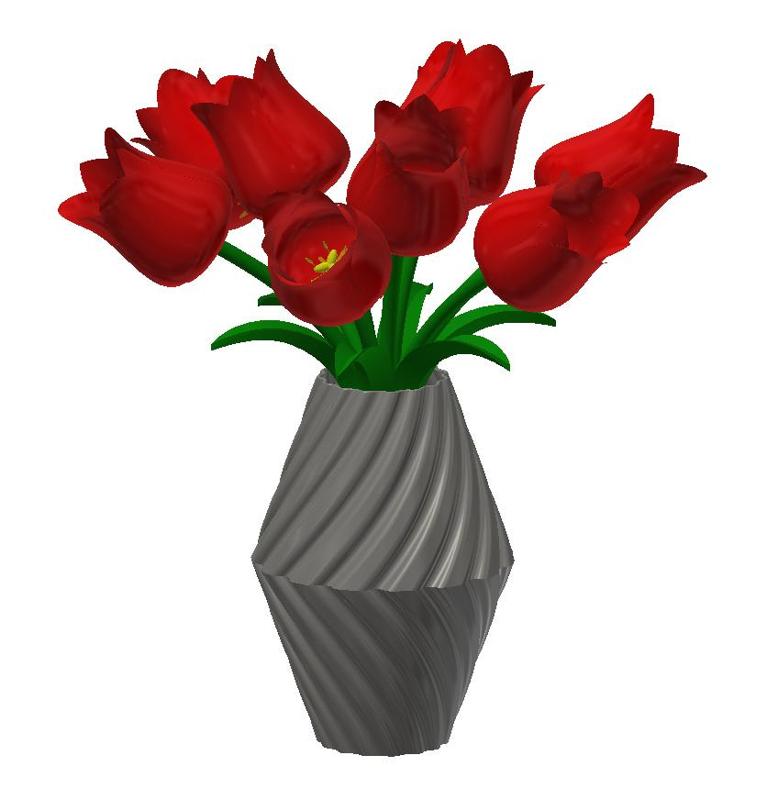 Decorative flower plant vase