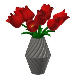 Decorative flower plant vase