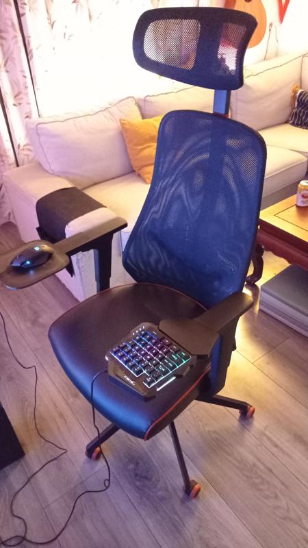 IKEA Matchspel Chair MousePad - Easily detachable