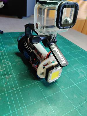 Kowalski Divetorch gopro mount