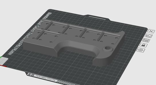 remake gridfinity bambu x1 with 12mm switch