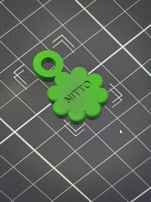 dog/cat name tag flower