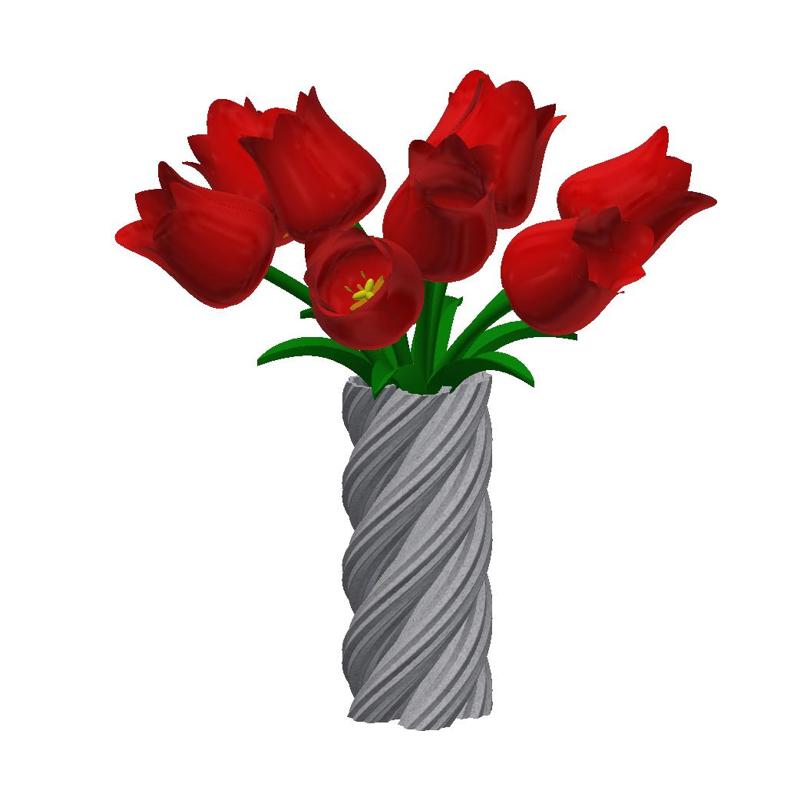 Decorative flower plant vase