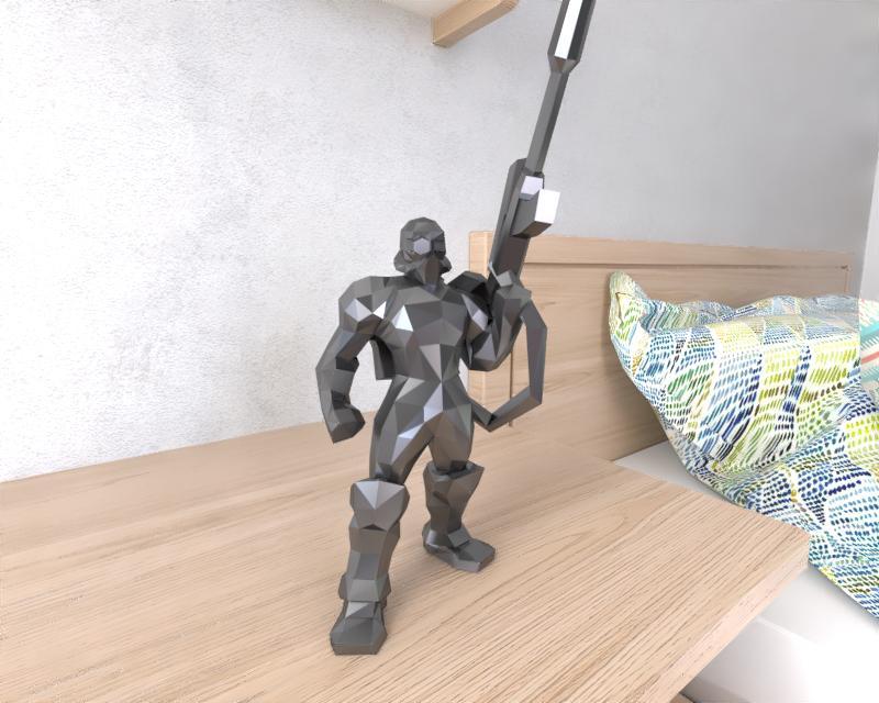 Soldier lowpoly