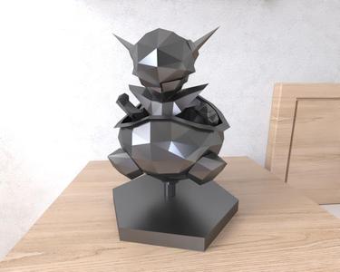 Freeza Chibi Lowpoly