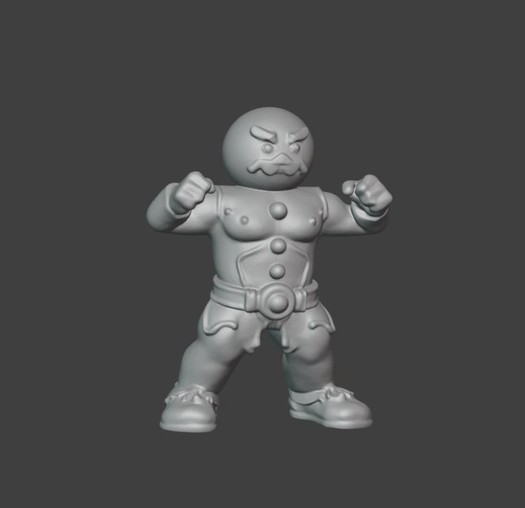 angry christmas gingerbread