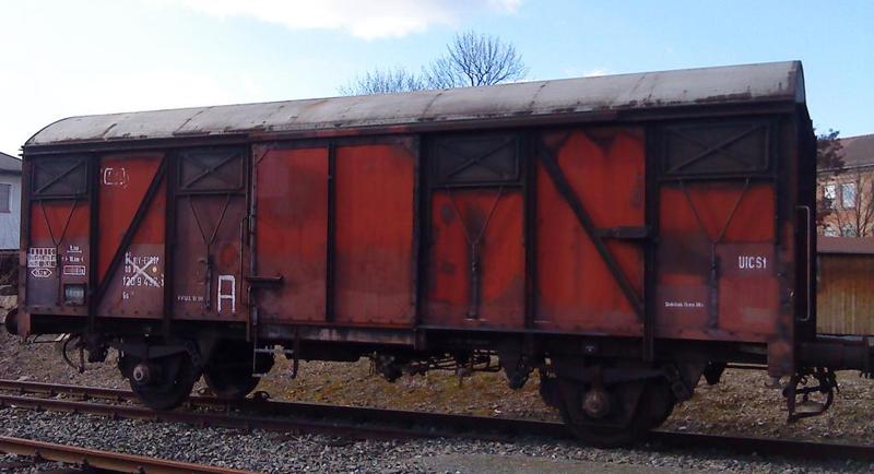 Deutsche Bundesbahn Grs204 / Gmhs53 Guterwagen - Gauge 1 (1:32)