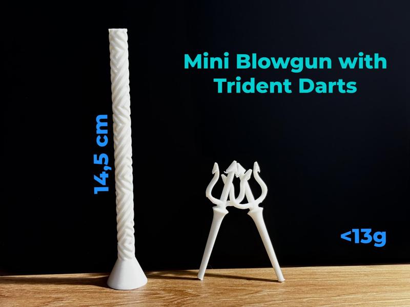 Poseidon’s Breath: 3D Blowgun & Tridents