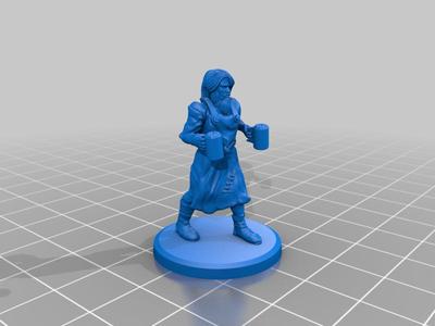 Bar Tender Mini for D & D