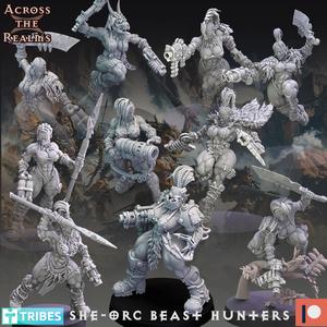 She-Orc Beast Hunters