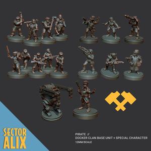 SECTOR ALIX - DOCKER CLAN - Unit / Special character