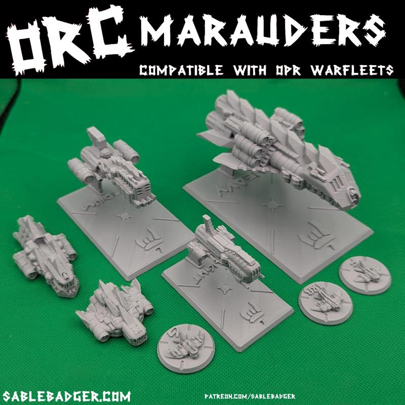 OPR Warfleets - Orc Marauders