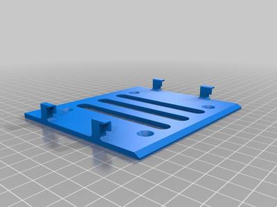 Weller base slide lock plate