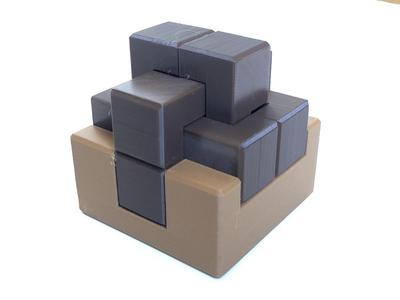 Basket Burr - Interlocking puzzle by Yavuz Demirhan