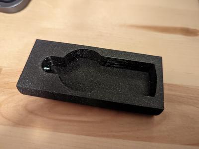 Under Desk RSA Token Tray
