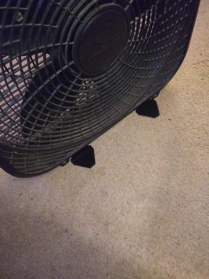 Box Fan Foot Upgraded! Wider, and Double sided.