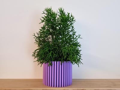 Wavey Wall Vase