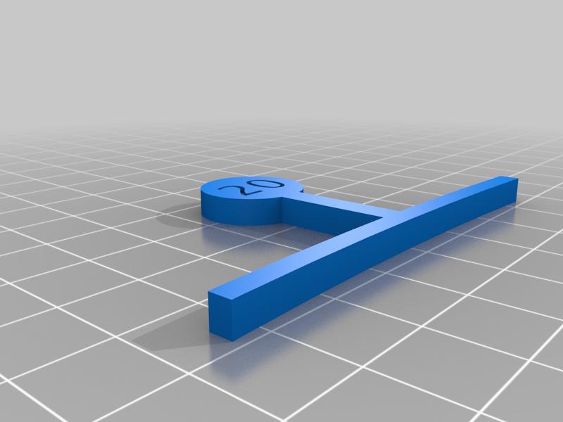 Guitar Radius Gauges - Separated