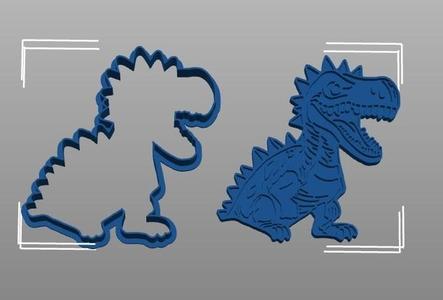 DINOSAUR DINO DINOSAURS STAMP CUTTERS COOKIE CUTTERS COOKIE CUTTERS COOKIES CUTTERS COOKIES