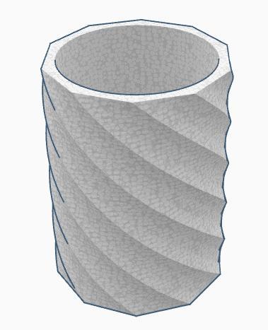 Pen Stand Twisted